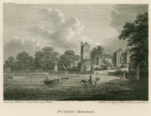 Putney Bridge, London von Edward Dayes