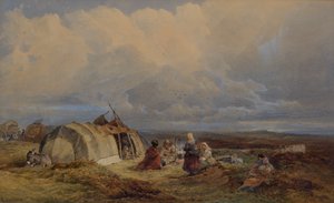 Zigeunerlager, ca. 1863