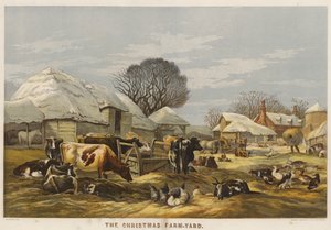 Der Weihnachtsbauernhof von Edward Duncan