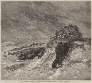 Das Weihnachtsfest des Hirten, eine Skizze auf den Brighton Downs