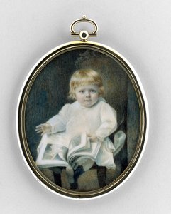 Porträt eines Jungen, ca. 1900 von Edward Elias Kaufer
