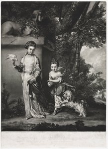 Die Damen Amabel und Mary Jemima Yorke, ca. 1761 von Edward Fisher