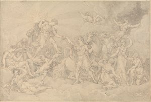 Apollo und Phaeton von Edward Francis Burney