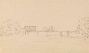 Fernsicht auf Easton Neston, Northants