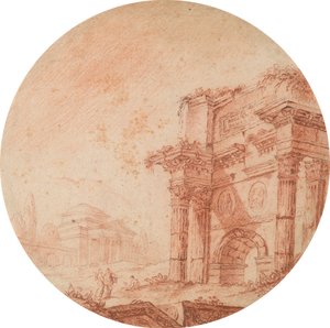 Römische Ruinen von Edward Francis Burney