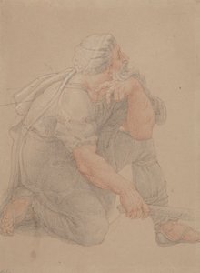 Studie für den Magus von Edward Francis Burney
