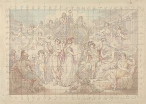 Hochzeit eines Gottes von Edward Francis Burney