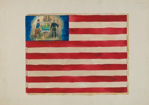 Flagge: Mexikanischer Krieg, ca. 1936 von Edward Grant