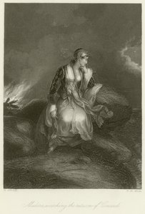 Medora beobachtet die Rückkehr von Conrad von Edward Henry Corbould