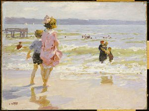 Am Strand von Edward Henry Potthast
