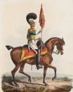 Royal Horse Guards, Blau, Offizier, 1828