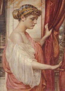 Am Fenster, 1884 von Edward John Poynter