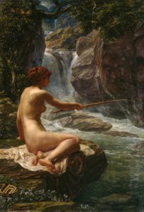 Nymphe des Baches von Edward John Poynter