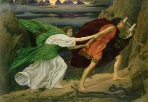 Orpheus und Eurydike, 1862