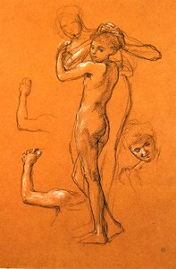 Studie für Idle Fears (II), 1893