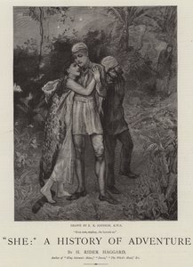 Sie, eine Geschichte des Abenteuers von Edward Killingworth Johnson