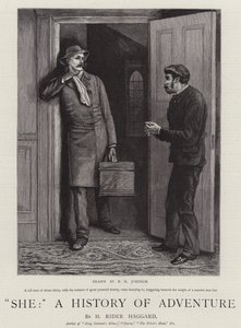 Sie, Eine Geschichte des Abenteuers von Edward Killingworth Johnson