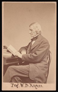 Porträt von William Barton Rogers 1804-1882, zwischen 1866 und 1873 von Edward L Allen