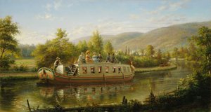 Frühe Tage des Schnelltransits von Edward Lamson Henry