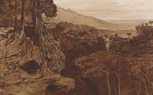 Bavella, Korsika, ca. 1868 von Edward Lear