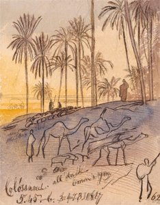 Colósaneh, 5:45 - 6:00 Uhr, 3. Januar 1867 (62) von Edward Lear
