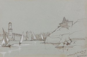 Eingang zum Hafen von Marseille