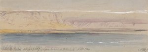 Gebel Sheikh Eredi, (Taubenhaus von Er Raineh) von Edward Lear