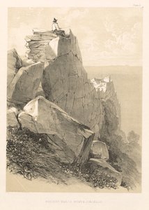 Illustrierter Ausflug in Italien Bd. II: Alte Mauern, Monte Circello von Edward Lear