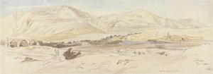 Jericho, 7. Mai 1858 von Edward Lear