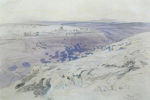 Jerusalem, 24.-28. April 1858 von Edward Lear