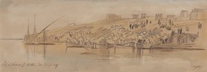 Luxor, 7:00 Uhr, 20. Januar 1867 von Edward Lear