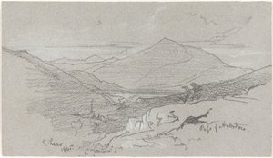 Bergblick von Antrodoco