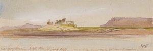 Nahe Garf Hoseyn; 15:40 Uhr, 31. Jan., 1867 (301) von Edward Lear