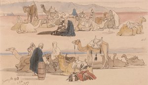 In der Nähe von Suez von Edward Lear