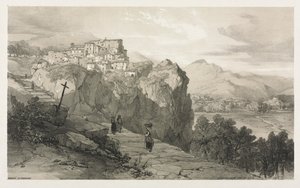 Rocca Giovane von Edward Lear