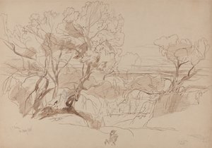 Santa Decca, Korfu, 28. Mai 1848 von Edward Lear