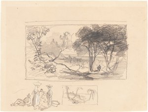 Skizzen in Italien [recto], 1839-1845