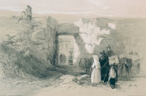 Ansichten von Rom und seiner Umgebung: Das antike kyklopische Tor von Alatri