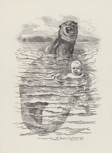 Illustration für Die Wasserbabys von Charles Kingsley von Edward Linley (after) Sambourne