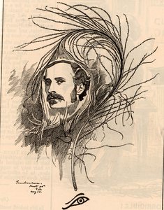 Karikatur von Ellis Ashmead-Bartlett