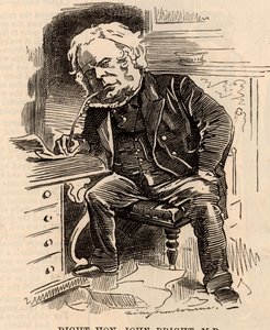 Karikatur von John Bright