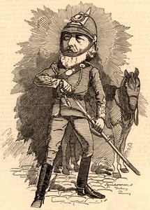 Frederick Lord Leighton in Militäruniform