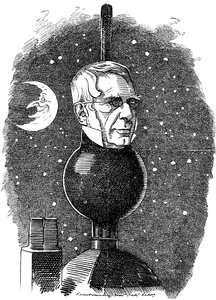 George Biddell Airy, englischer Astronom und Geophysiker, 1883 von Edward Linley Sambourne