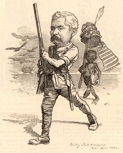 Illustration mit Henry Morton Stanley