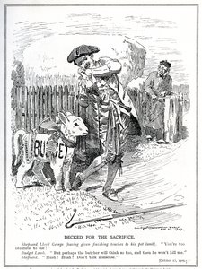Lloyd George bereitet sich darauf vor, sein 