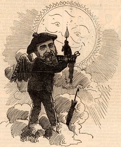 Porträt von Joseph Norman Lockyer von Edward Linley Sambourne