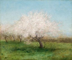 Apfelbäume auf einer Wiese 1890