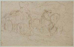 Pferd und Wagen (Nr. 9), ca. 1880er