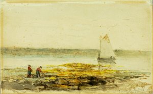 Morgen am Ufer von Edward Mitchell Bannister