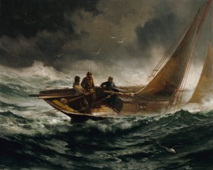 Ein Sturm überstehen, ca. 1889